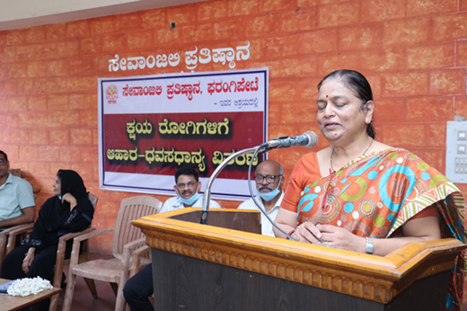 TB patients kit ditribution program